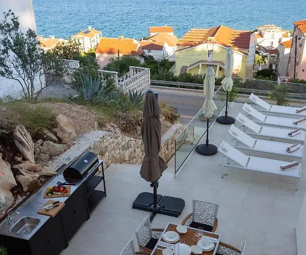 Adria View With Heated Pool I Villa Trogir